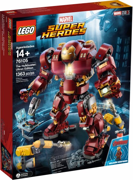 LEGO 76105 Marvel - Der Hulkbuster: Ultron Edition (Selten)